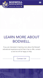 Mobile Screenshot of bodwell.edu